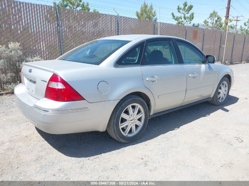 2006 Ford Five Hundred Limited VIN: 1FAHP28166G145802 Lot: 39467308