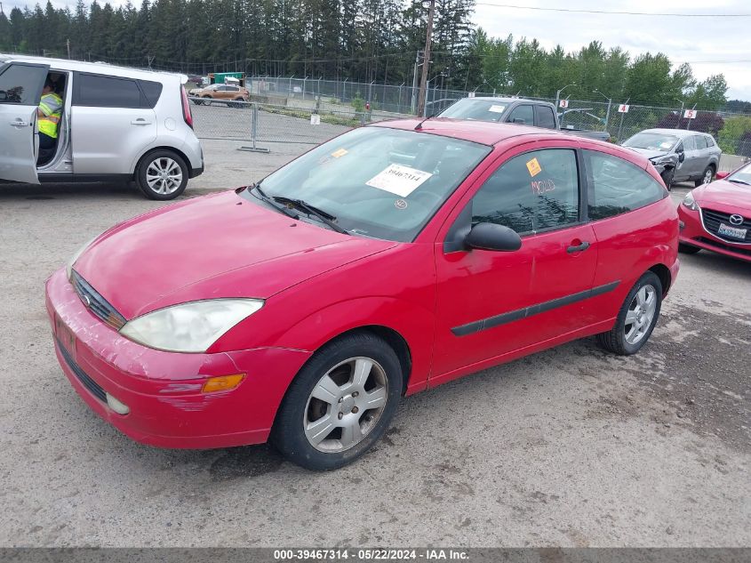 2003 Ford Focus Zx3 VIN: 3FAFP31393R123273 Lot: 39467314