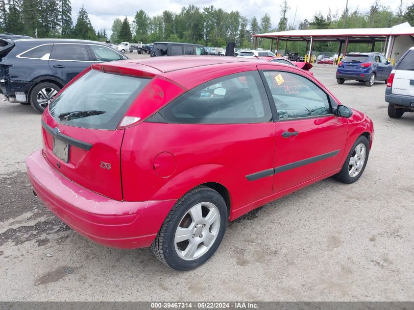 2003 Ford Focus Zx3 VIN: 3FAFP31393R123273 Lot: 39467314