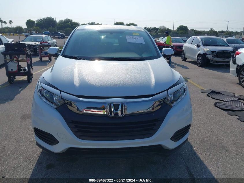 2022 Honda Hr-V Lx VIN: 3CZRU5H35NM737653 Lot: 39467322