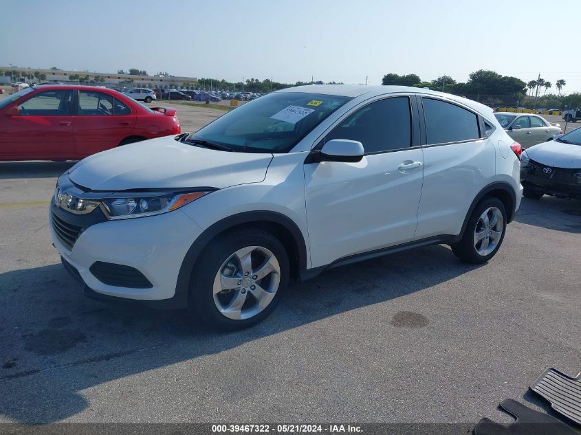 2022 Honda Hr-V Lx VIN: 3CZRU5H35NM737653 Lot: 39467322