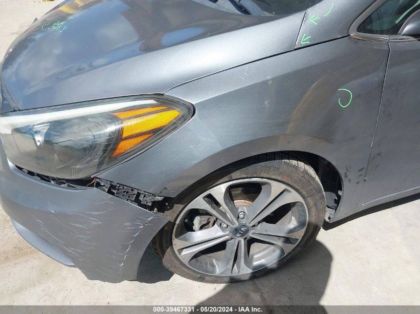 2016 Kia Forte Ex VIN: KNAFX5A83G5617832 Lot: 39467331