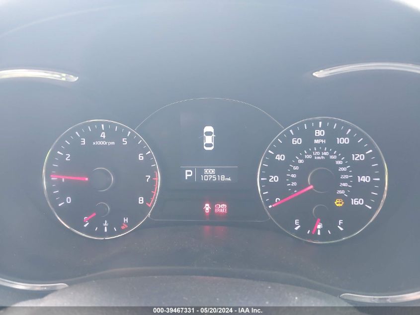 2016 Kia Forte Ex VIN: KNAFX5A83G5617832 Lot: 39467331