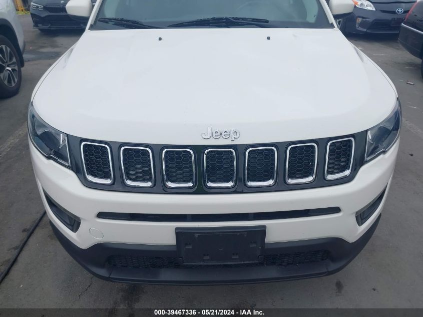 2021 Jeep Compass Latitude Fwd VIN: 3C4NJCBB0MT514331 Lot: 39467336