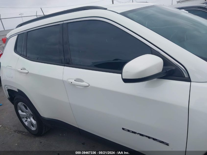 2021 Jeep Compass Latitude Fwd VIN: 3C4NJCBB0MT514331 Lot: 39467336