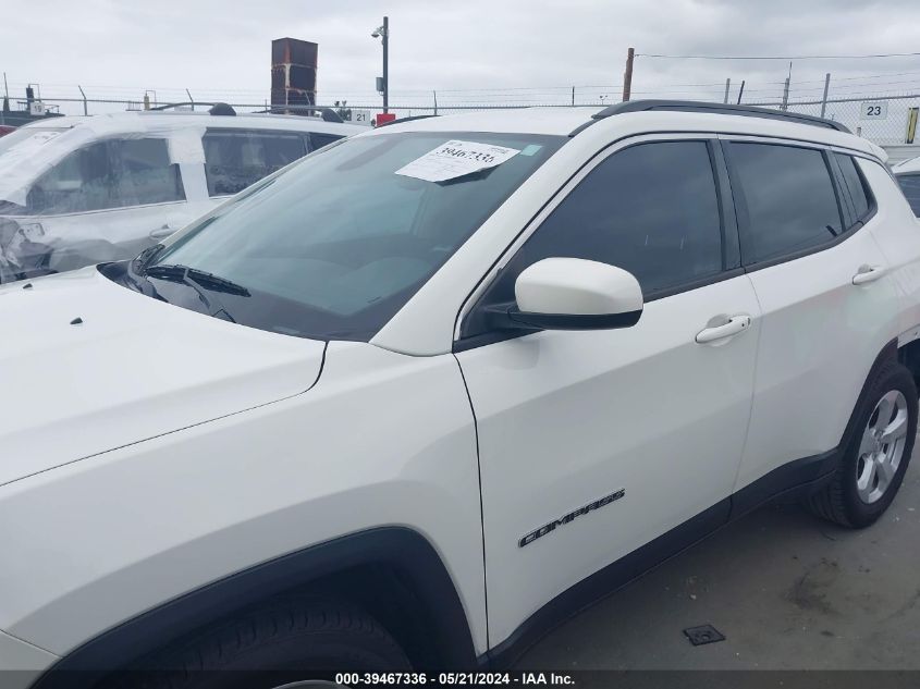 2021 Jeep Compass Latitude Fwd VIN: 3C4NJCBB0MT514331 Lot: 39467336