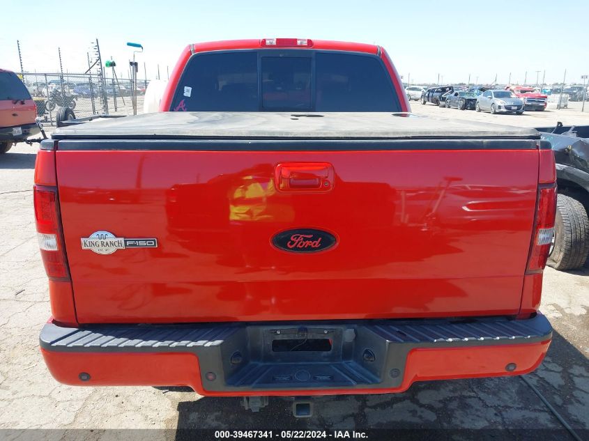 2006 Ford F-150 Lariat/Xlt VIN: 1FTPW12V76KC10863 Lot: 39467341