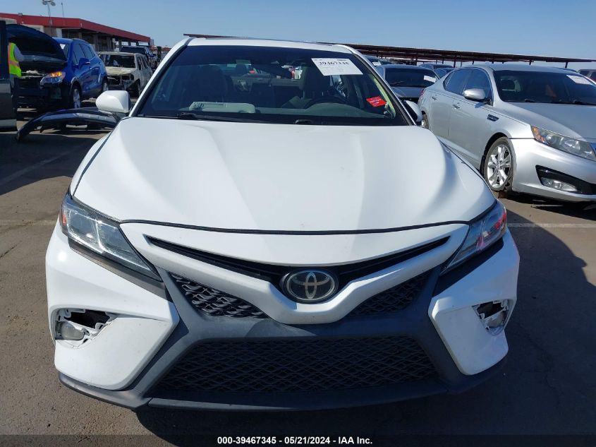 2019 Toyota Camry Se VIN: 4T1B11HK3KU841349 Lot: 39467345