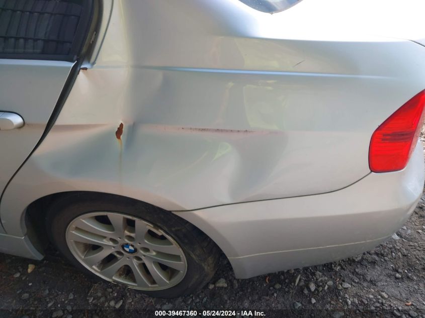 2007 BMW 328Xi VIN: WBAVC73507KP32640 Lot: 39467360