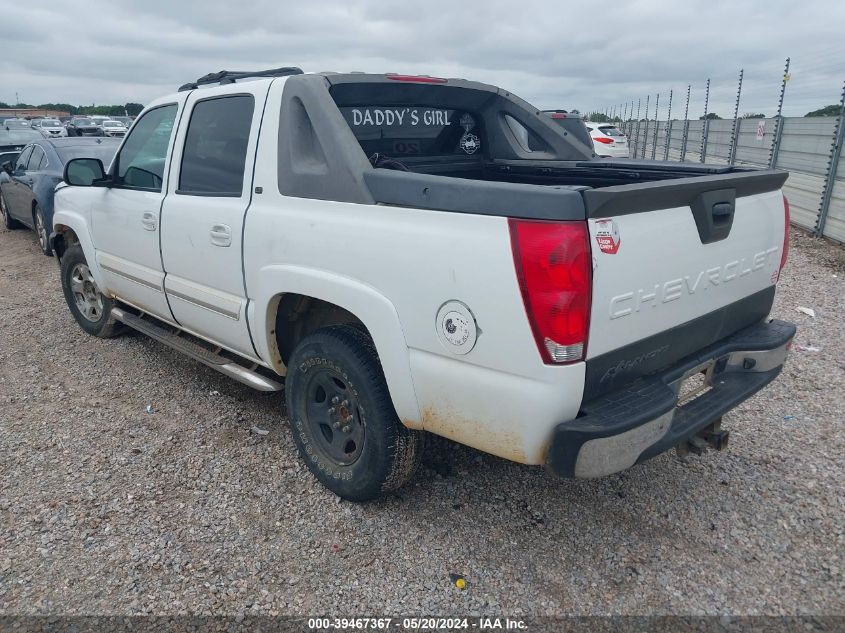 2006 Chevrolet Avalanche Z66 VIN: 3GNEC12Z56G131290 Lot: 39467367