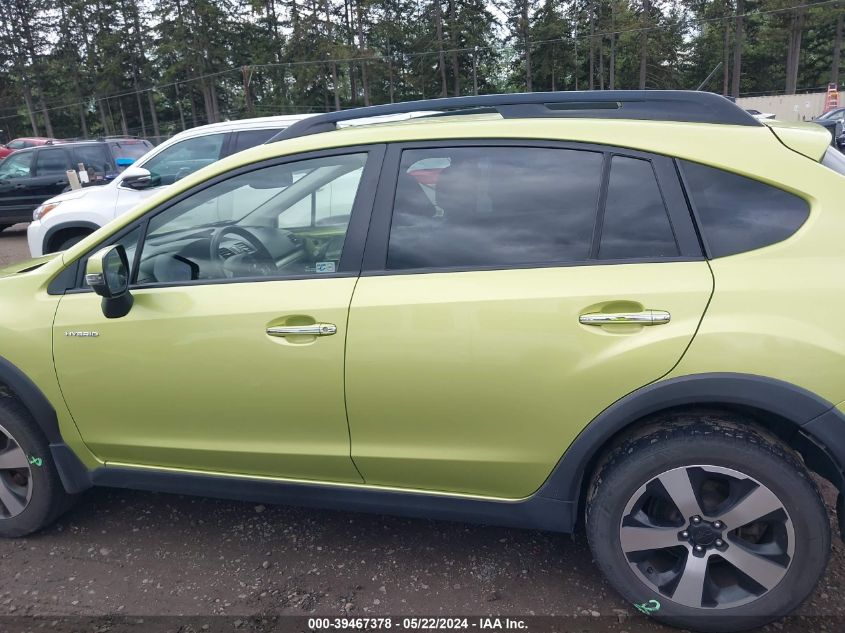 2014 Subaru Xv Crosstrek Hybrid 2.0I Touring VIN: JF2GPBKCXEH225792 Lot: 39467378