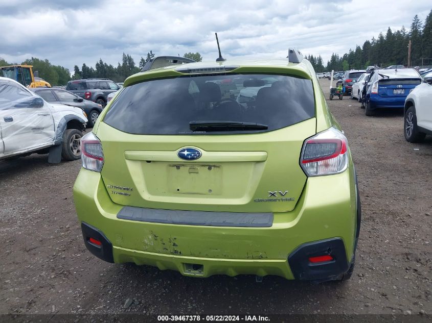 2014 Subaru Xv Crosstrek Hybrid 2.0I Touring VIN: JF2GPBKCXEH225792 Lot: 39467378