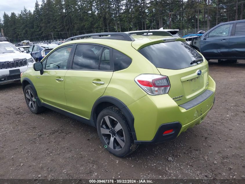 2014 Subaru Xv Crosstrek Hybrid 2.0I Touring VIN: JF2GPBKCXEH225792 Lot: 39467378