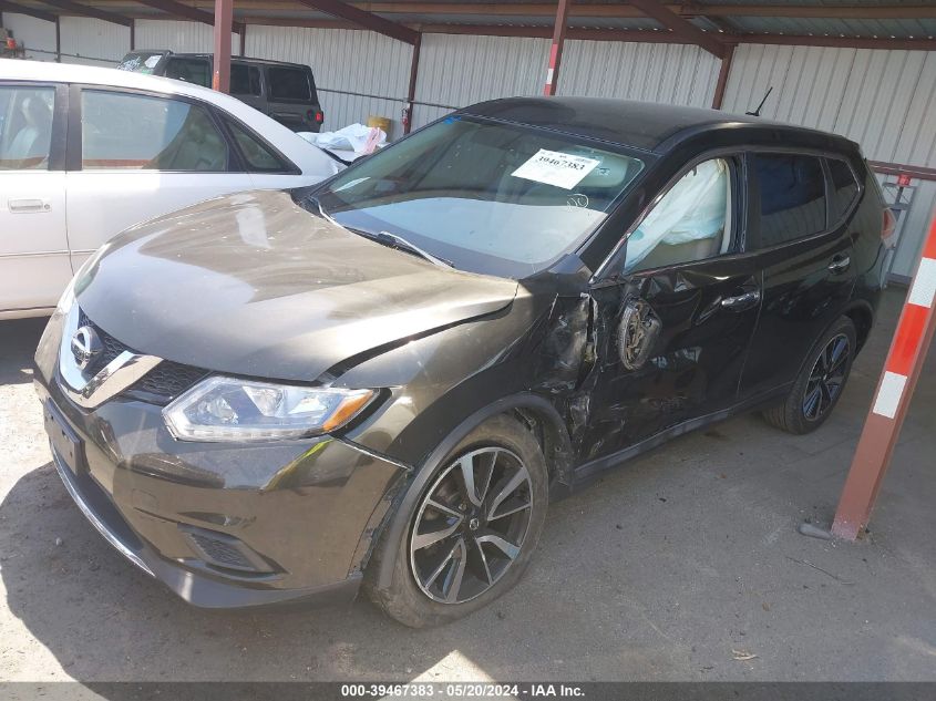 2015 Nissan Rogue S VIN: 5N1AT2MT5FC846090 Lot: 39467383