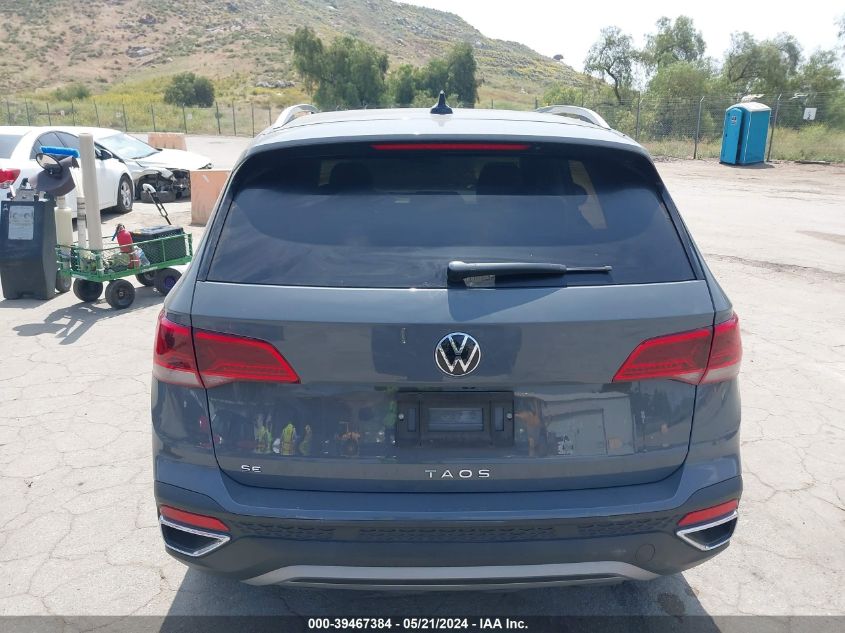 2023 Volkswagen Taos 1.5T Se VIN: 3VVEX7B26PM313393 Lot: 39467384