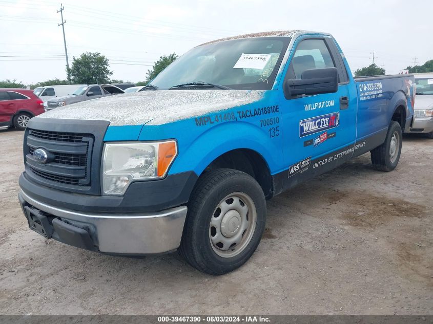 2014 Ford F-150 Xl VIN: 1FTMF1CM0EKD43732 Lot: 39467390