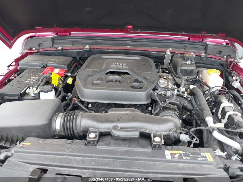 2022 Jeep Wrangler Sport S 4X4 VIN: 1C4GJXAN1NW150430 Lot: 39467409