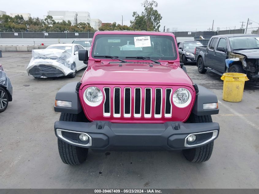 2022 Jeep Wrangler Sport S 4X4 VIN: 1C4GJXAN1NW150430 Lot: 39467409