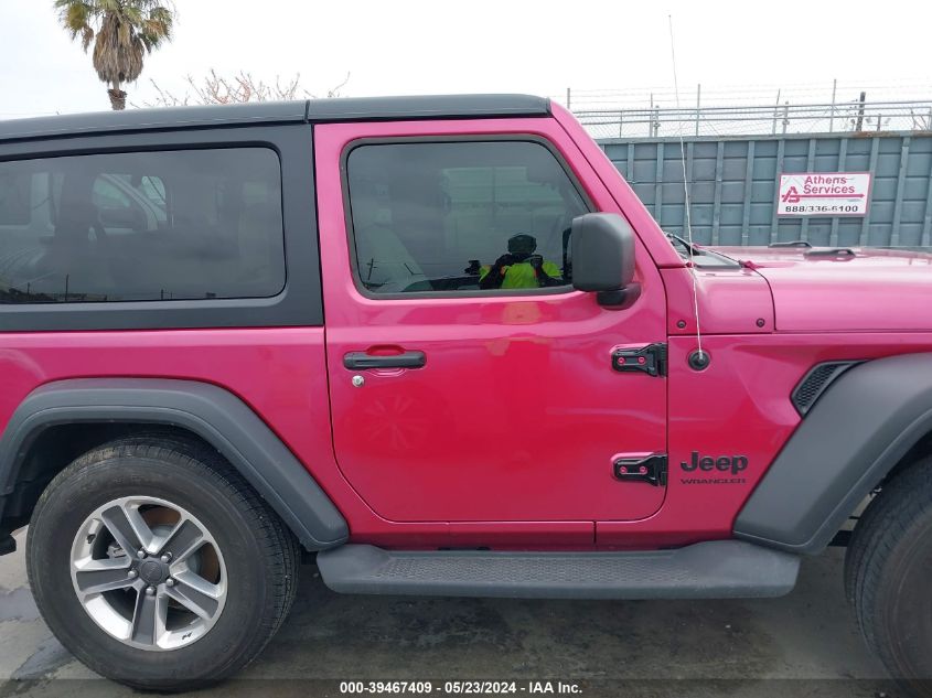 2022 Jeep Wrangler Sport S 4X4 VIN: 1C4GJXAN1NW150430 Lot: 39467409