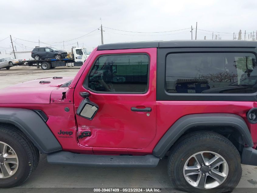 2022 Jeep Wrangler Sport S 4X4 VIN: 1C4GJXAN1NW150430 Lot: 39467409