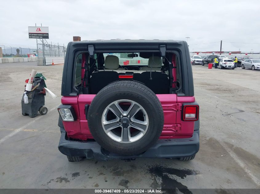 2022 Jeep Wrangler Sport S 4X4 VIN: 1C4GJXAN1NW150430 Lot: 39467409