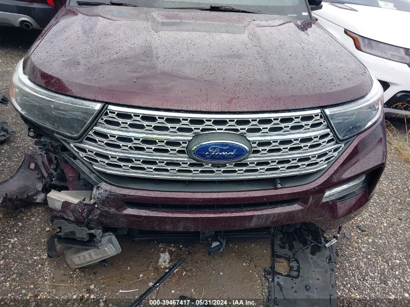 2022 Ford Explorer Limited VIN: 1FMSK7FH1NGB42568 Lot: 39467417