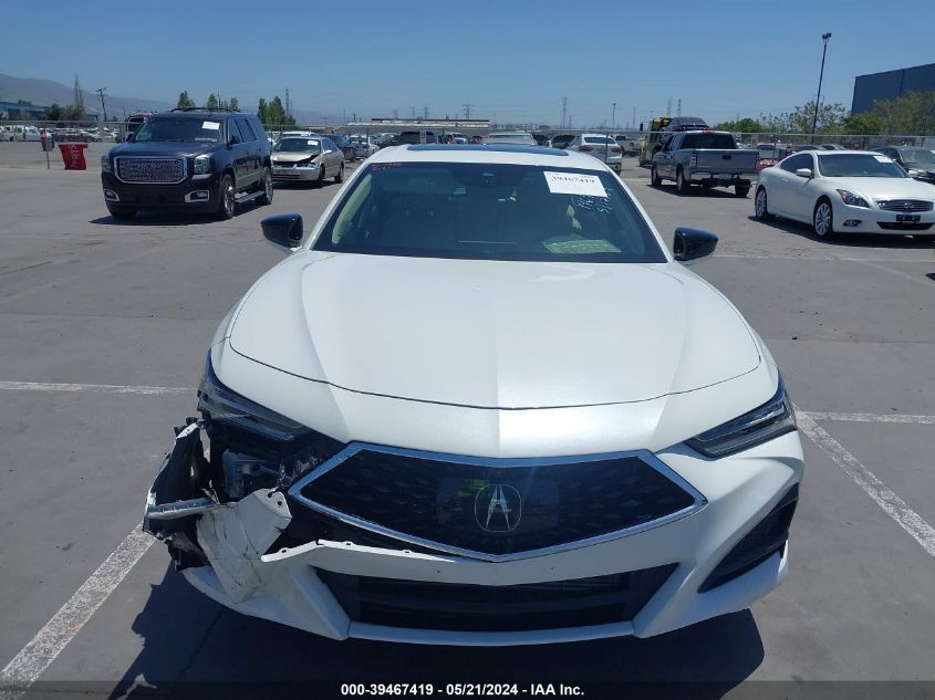 2021 Acura Tlx Advance Package VIN: 19UUB5F64MA008320 Lot: 39467419