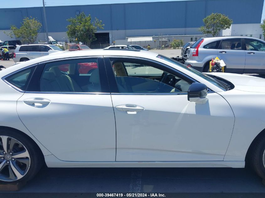 2021 Acura Tlx Advance Package VIN: 19UUB5F64MA008320 Lot: 39467419