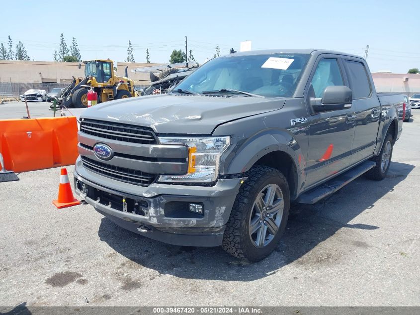 2020 FORD F-150 LARIAT - 1FTEW1E48LFC23393