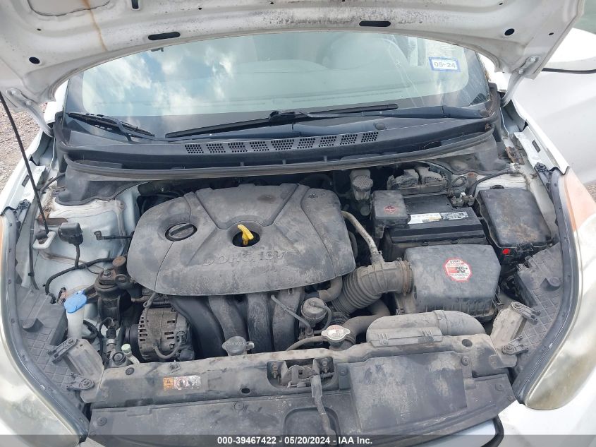 2013 Hyundai Elantra Gls VIN: 5NPDH4AE7DH405860 Lot: 39467422