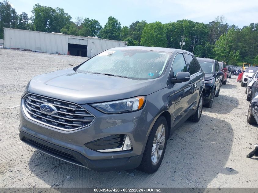 2022 Ford Edge Titanium VIN: 2FMPK4K9XNBA91386 Lot: 39467428