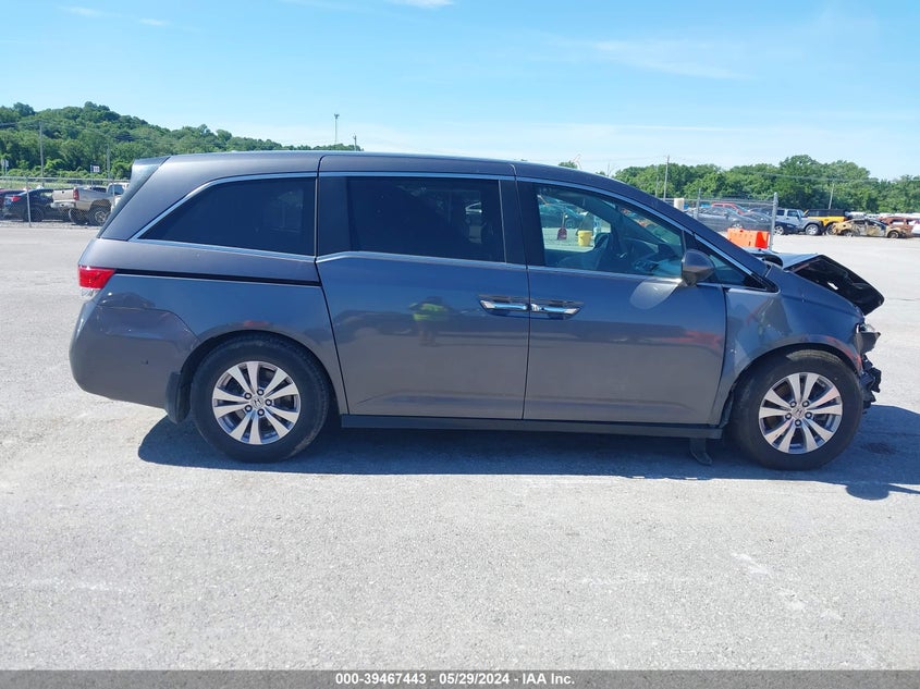 2016 Honda Odyssey Se VIN: 5FNRL5H35GB066579 Lot: 39467443