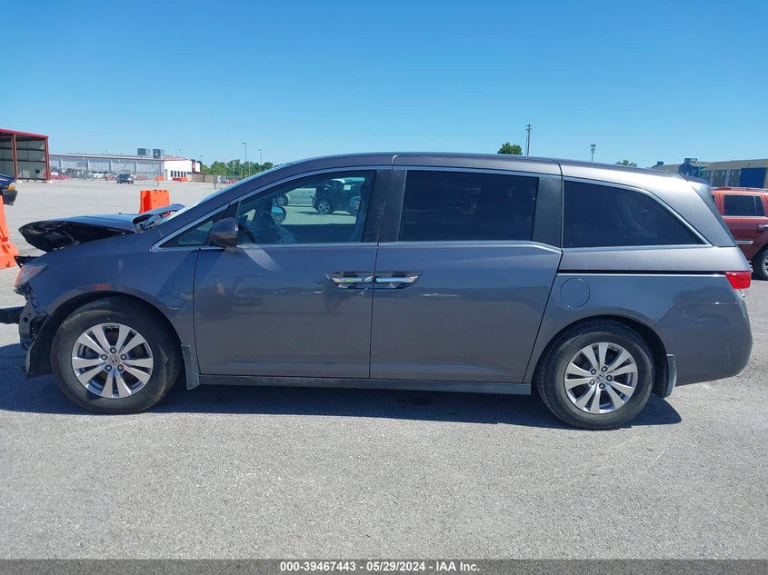 2016 Honda Odyssey Se VIN: 5FNRL5H35GB066579 Lot: 39467443