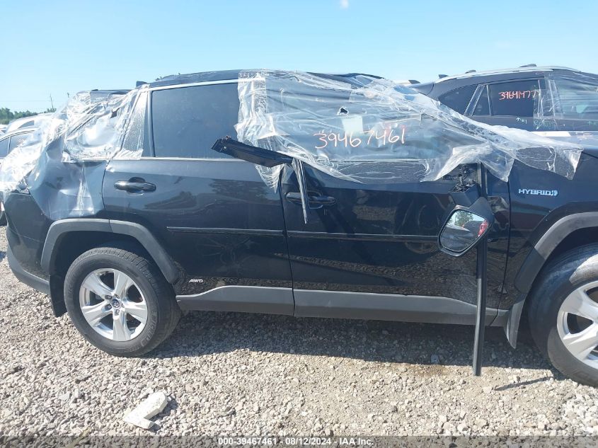 2020 Toyota Rav4 Xle Hybrid VIN: 2T3RWRFV3LW052090 Lot: 39467461