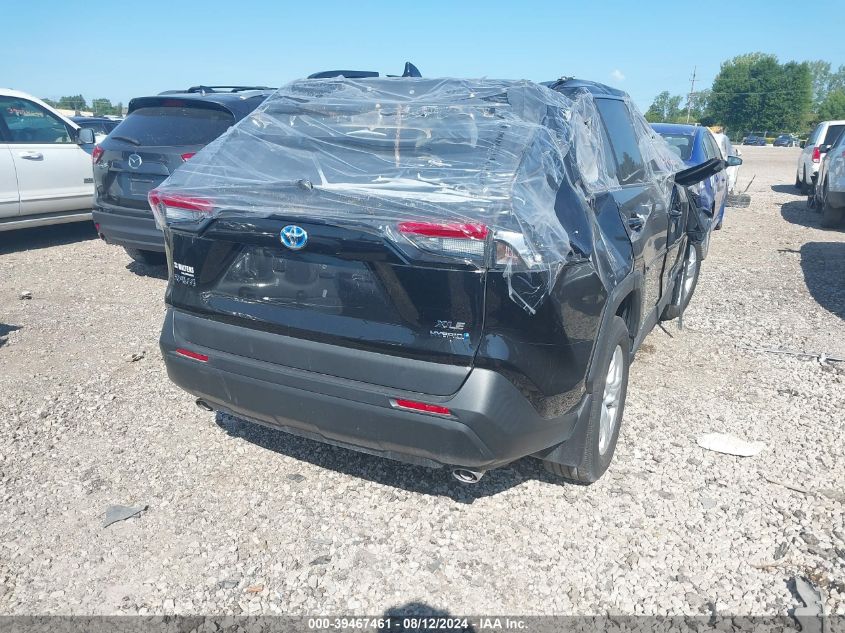 2020 Toyota Rav4 Xle Hybrid VIN: 2T3RWRFV3LW052090 Lot: 39467461