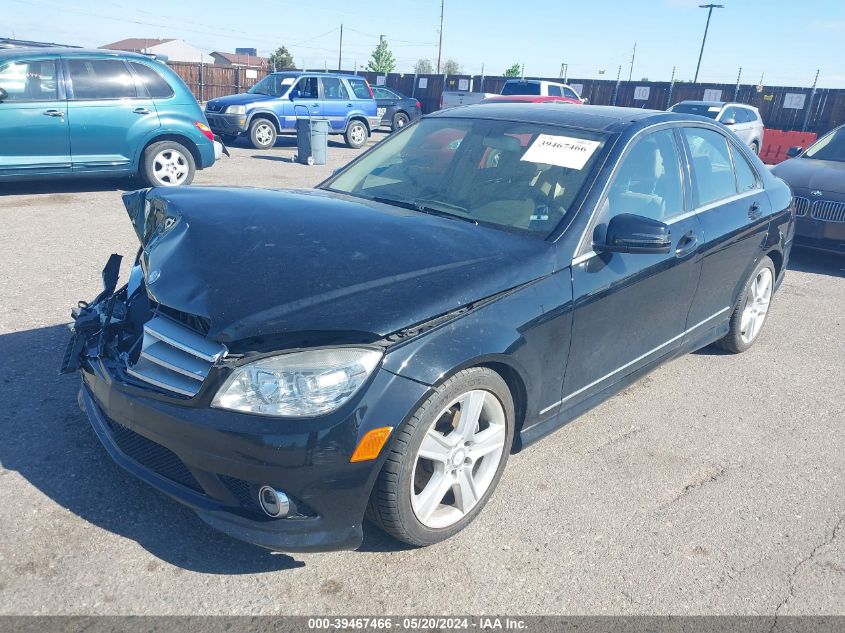 2010 Mercedes-Benz C 300 Luxury 4Matic/Sport 4Matic VIN: WDDGF8BB7AF368481 Lot: 39467466