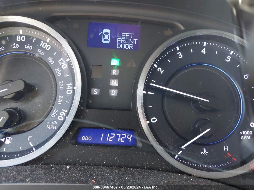 2011 Lexus Is 250 VIN: JTHBF5C22B5148477 Lot: 39467467