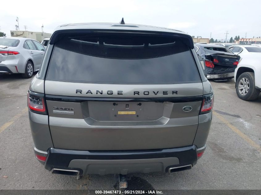 2018 Land Rover Range Rover Sport Hse Dynamic VIN: SALWV2SV5JA409700 Lot: 39467473