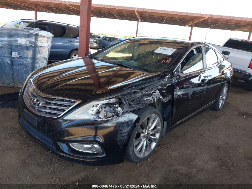 2013 Hyundai Azera VIN: KMHFH4JG1DA220975 Lot: 39467476