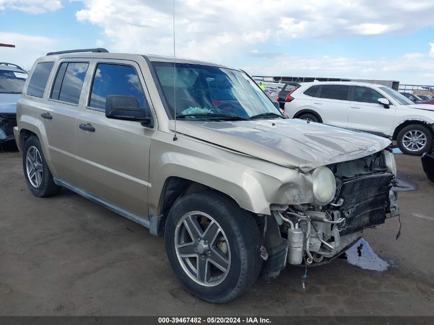 2009 Jeep Patriot Sport VIN: 1J4FF28B39D121583 Lot: 39467482