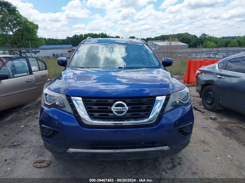 2018 Nissan Pathfinder S VIN: 5N1DR2MN9JC670103 Lot: 39467483