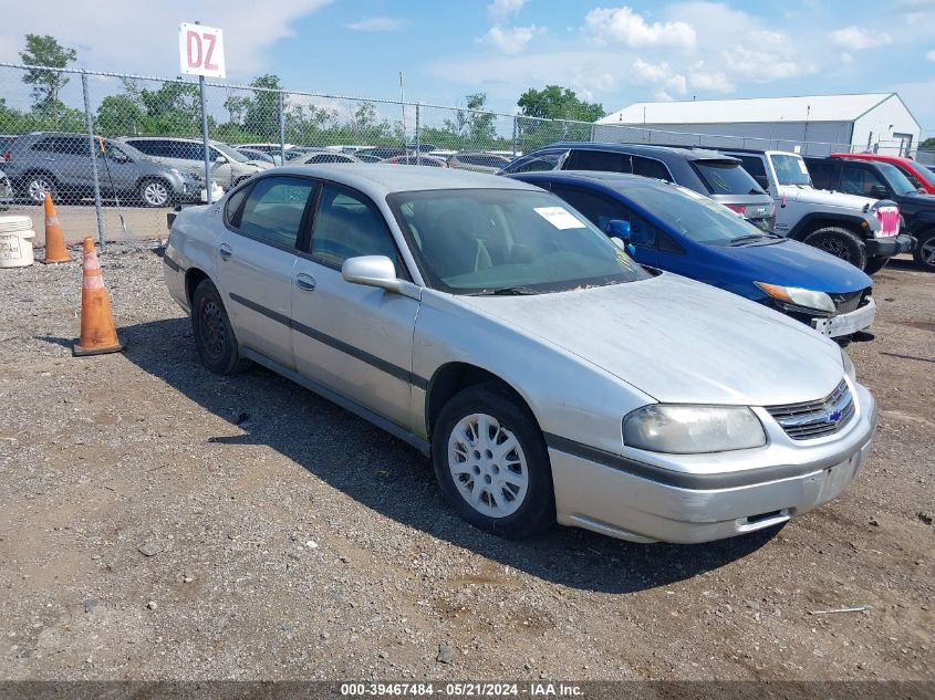 2004 Chevrolet Impala VIN: 2G1WF52EX49232222 Lot: 39467484