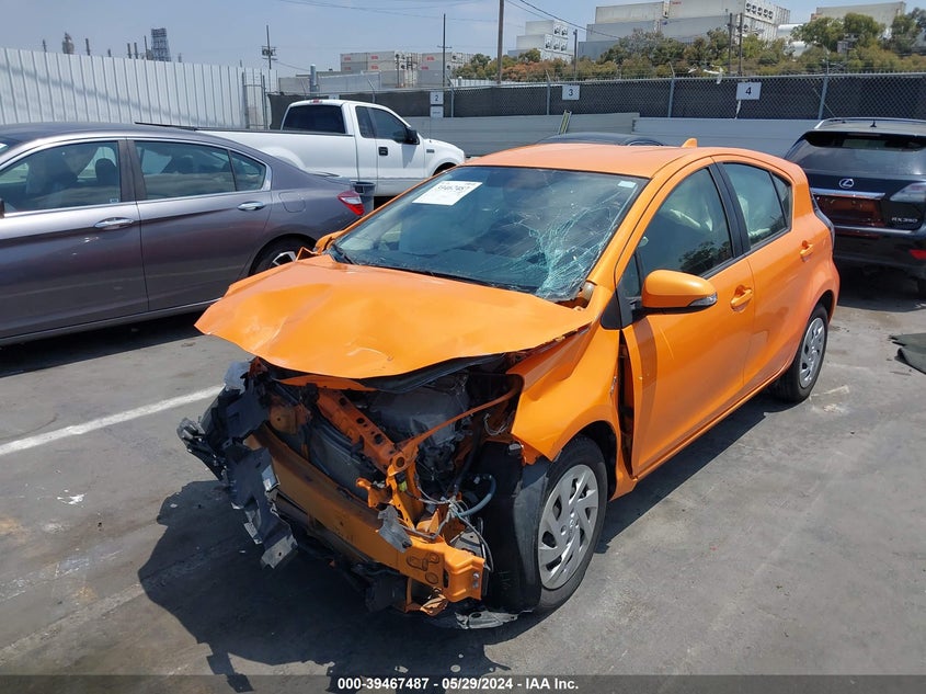 2016 Toyota Prius C Two VIN: JTDKDTB34G1138621 Lot: 39467487