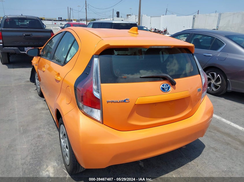 2016 Toyota Prius C Two VIN: JTDKDTB34G1138621 Lot: 39467487