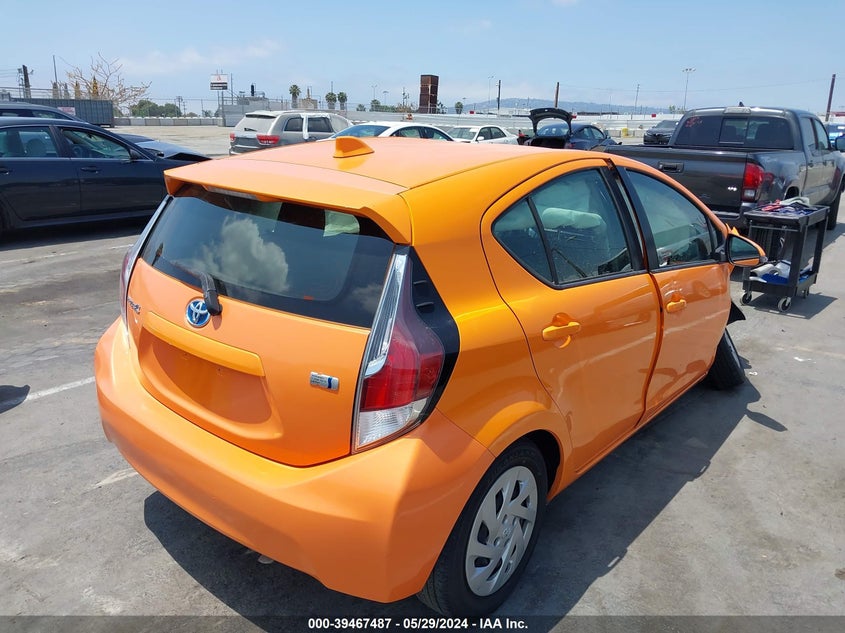 2016 Toyota Prius C Two VIN: JTDKDTB34G1138621 Lot: 39467487