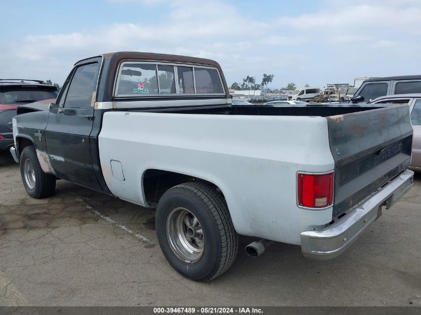 1981 Chevrolet C10 VIN: 1GCCC14D3BZ143434 Lot: 39467489