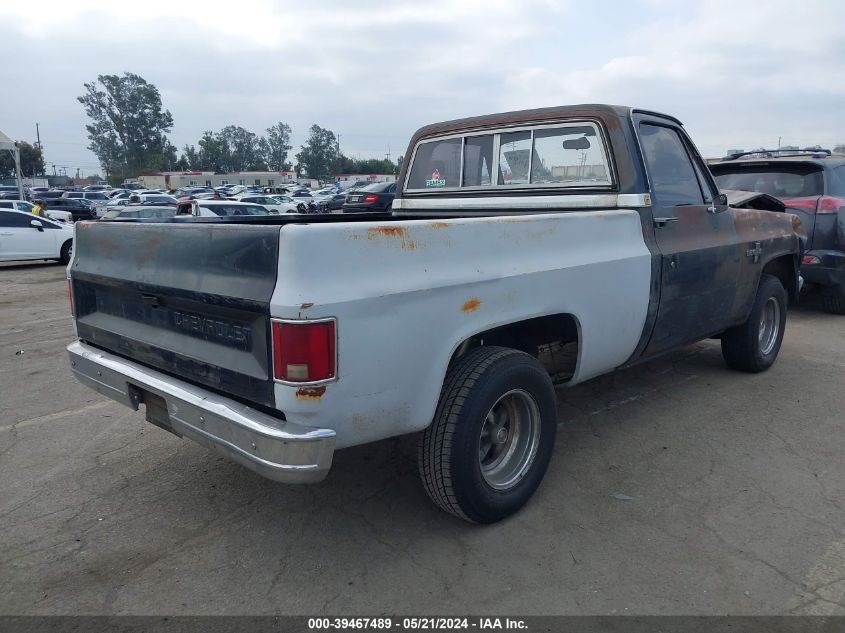 1981 Chevrolet C10 VIN: 1GCCC14D3BZ143434 Lot: 39467489