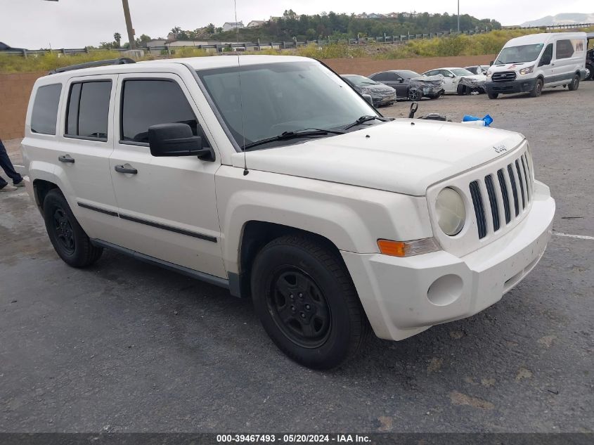 2008 Jeep Patriot Sport VIN: 1J8FT28W78D761241 Lot: 39467493