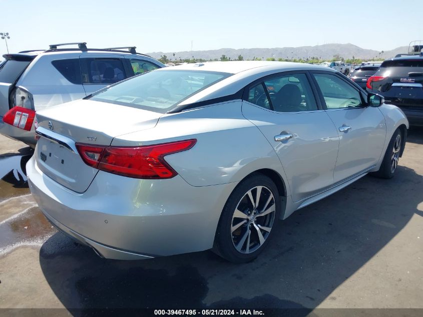 2017 Nissan Maxima 3.5 Sv VIN: 1N4AA6AP3HC401011 Lot: 39467495