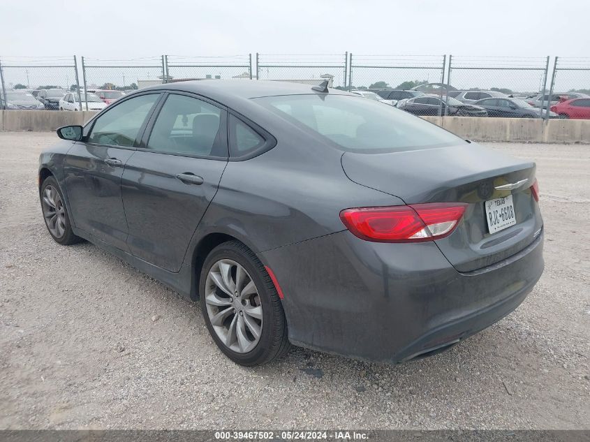 2016 Chrysler 200 S VIN: 1C3CCCBB2GN116032 Lot: 39467502